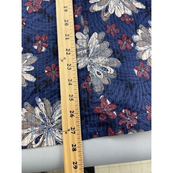 Coldwater Creek Womens 2X Floral Quilted Cotton Lightweight Jacket - Picture 9 of 9